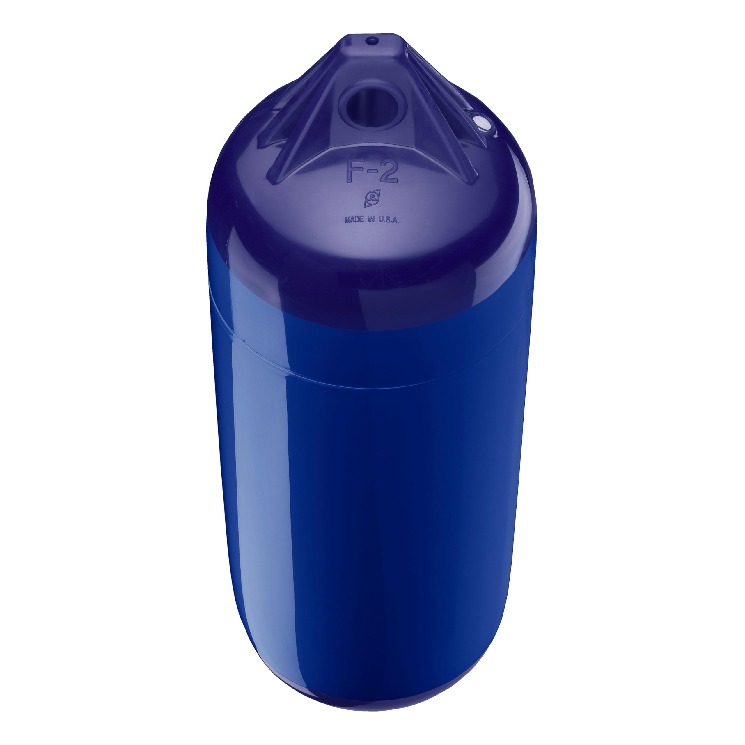 F-2 Standard Blue Ropehold Polyform Boat Fender - Cobalt Blue