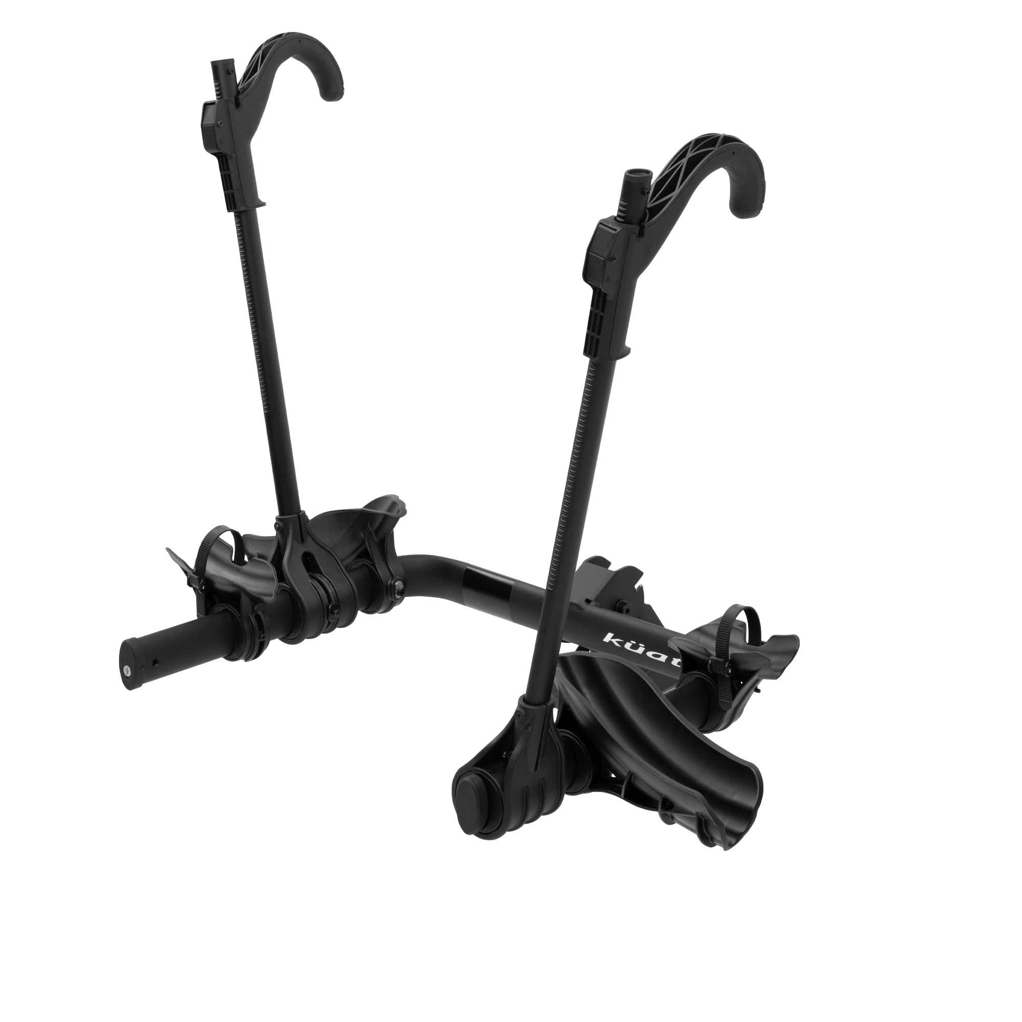 2-Bike Hitch Bike Rack KUAT Transfer V2 2" | Lightweight Durable Steel Bicycle Car Rack with Tamper-Resistant Hitch and Semi-Integrated Bike Cable Lock | Fits Wheelbases up to 50" & Wheels 18"-29"
