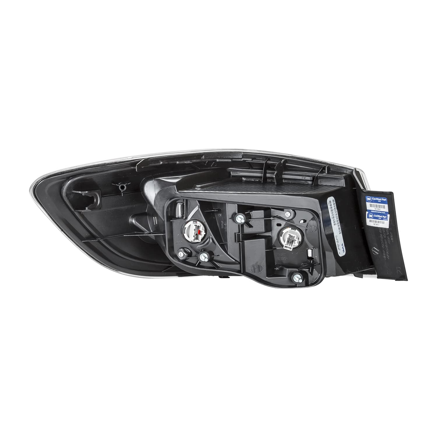 Right TYC Tail Light Assembly Compatible with 2010-2013 Mazda Mazda3