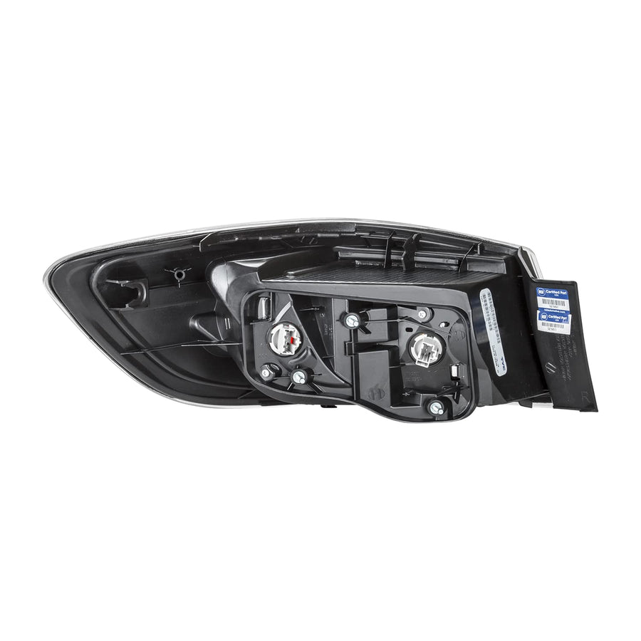 Right TYC Tail Light Assembly Compatible with 2010-2013 Mazda Mazda3