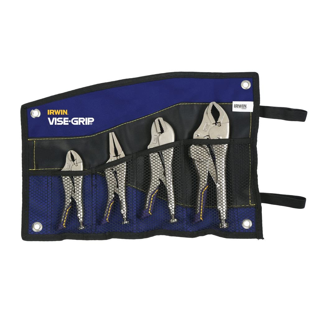 Locking Pliers IRWIN VISE-GRIP, Fast Release, 4-Piece Set (IRHT82592)
