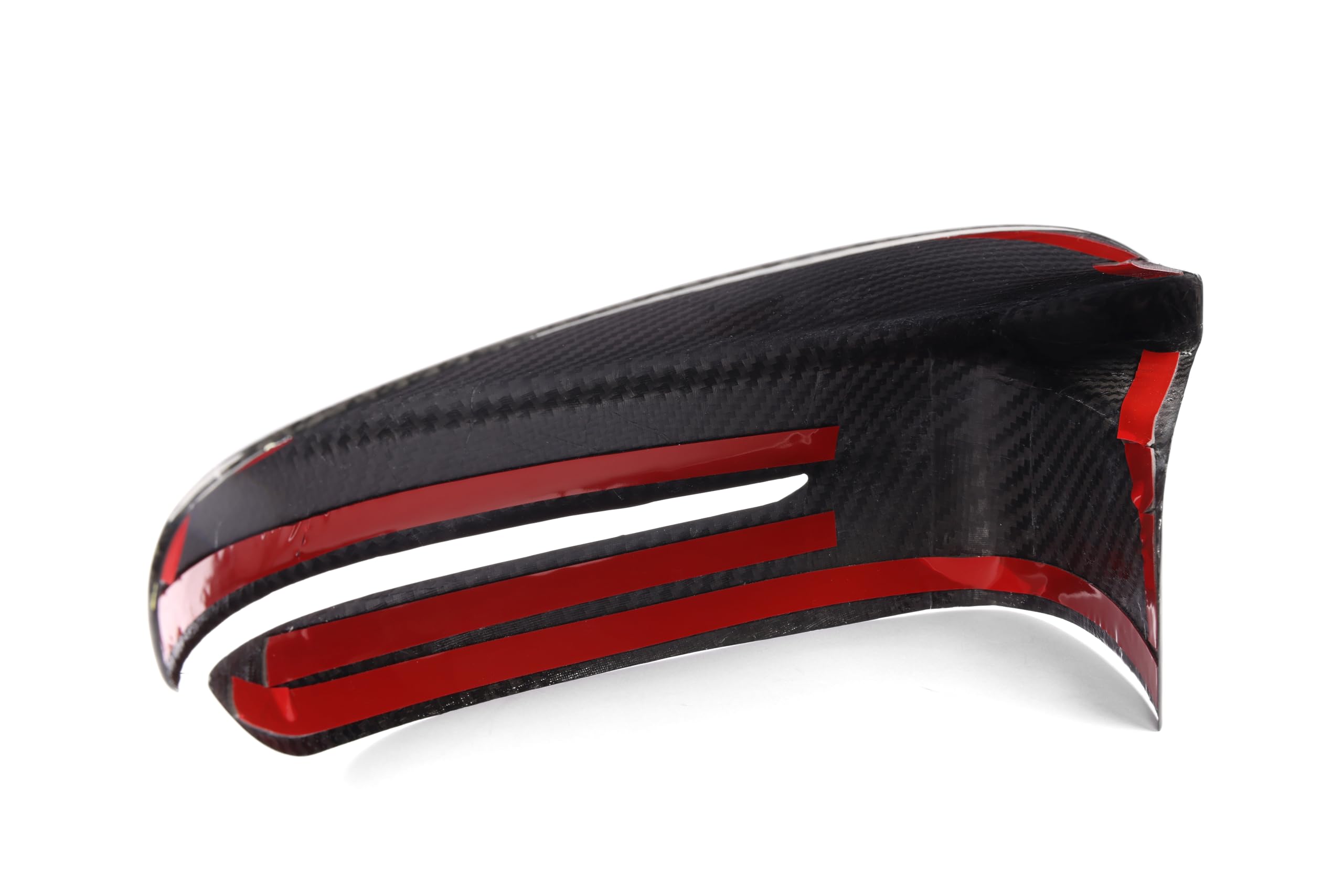 Dinan Mirror Cover Set D980-0033 - Gloss Twill Carbon Fiber