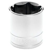 W32230 Performance Tool 1/2 Socket (6 Point, Drive 30mm), 1 Pack