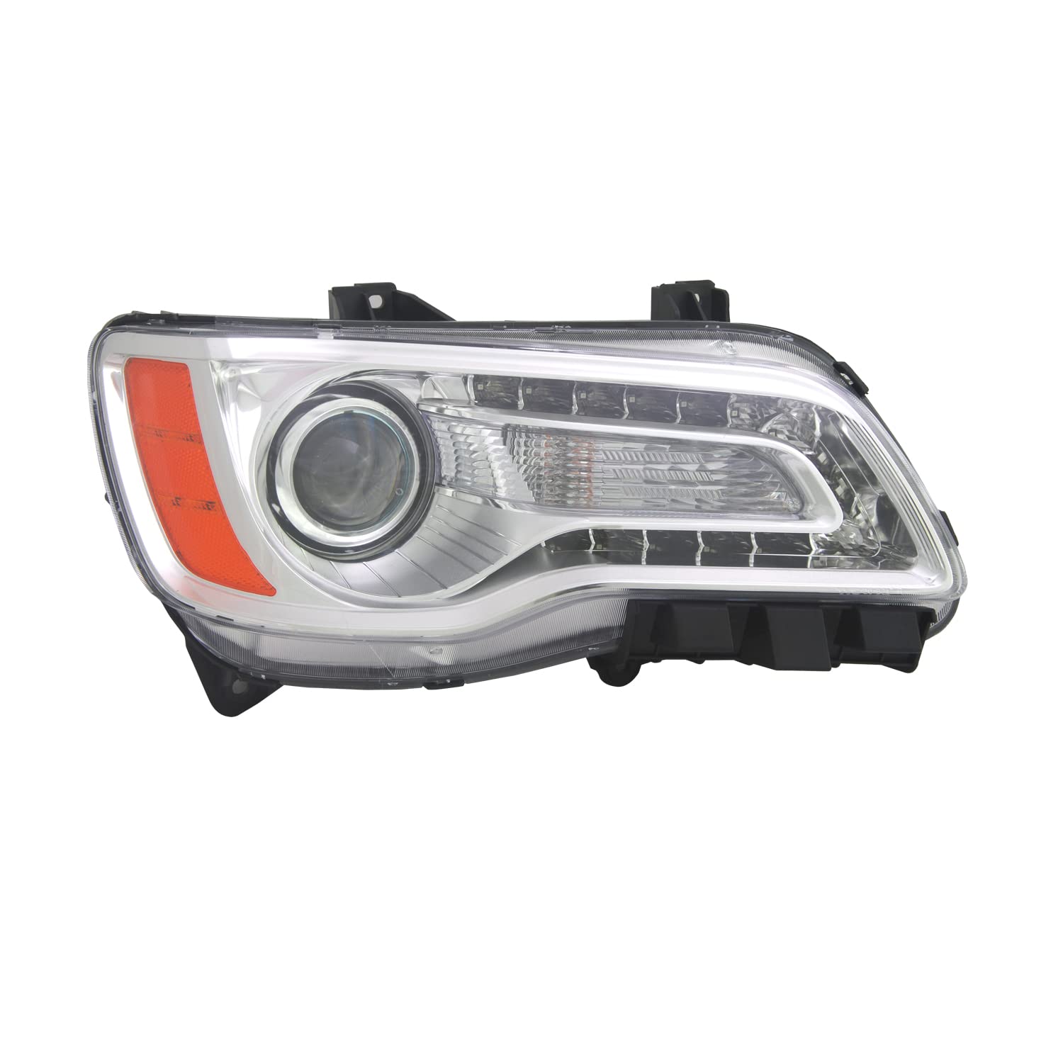 Right TYC Headlight Assembly Compatible with 2011-2014 Chrysler 300