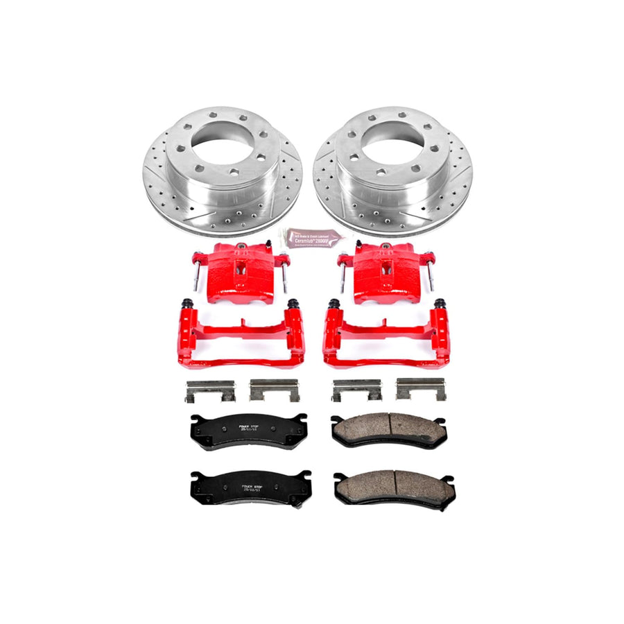 1-Click Performance Brake Kit with Calipers Power Stop (KC2041)