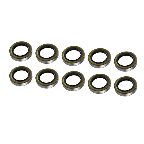 Lippert 333954 RV and Trailer Grease Seal 1250LB 1" Spindle with 1.249 ID (10 pack)