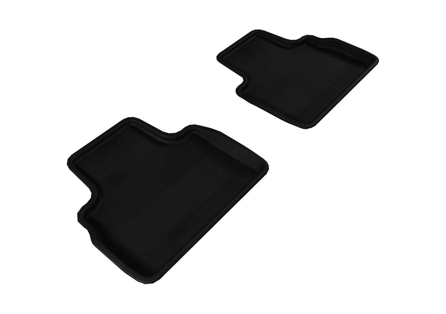 3D MAXpider 2009-2017 Infiniti QX70/FX35/50/50S Kagu Floormats 2nd Row - Black (L1IN00321509)