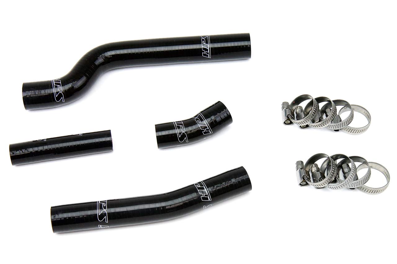 Black HPS 57-1262-BLK Silicone Radiator Coolant Hose Kit
