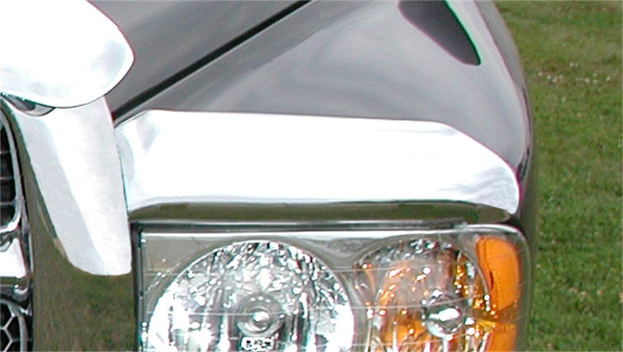 Vigilante Premium Hood Protector Stampede Truck Accessories 2243-8 - Chrome