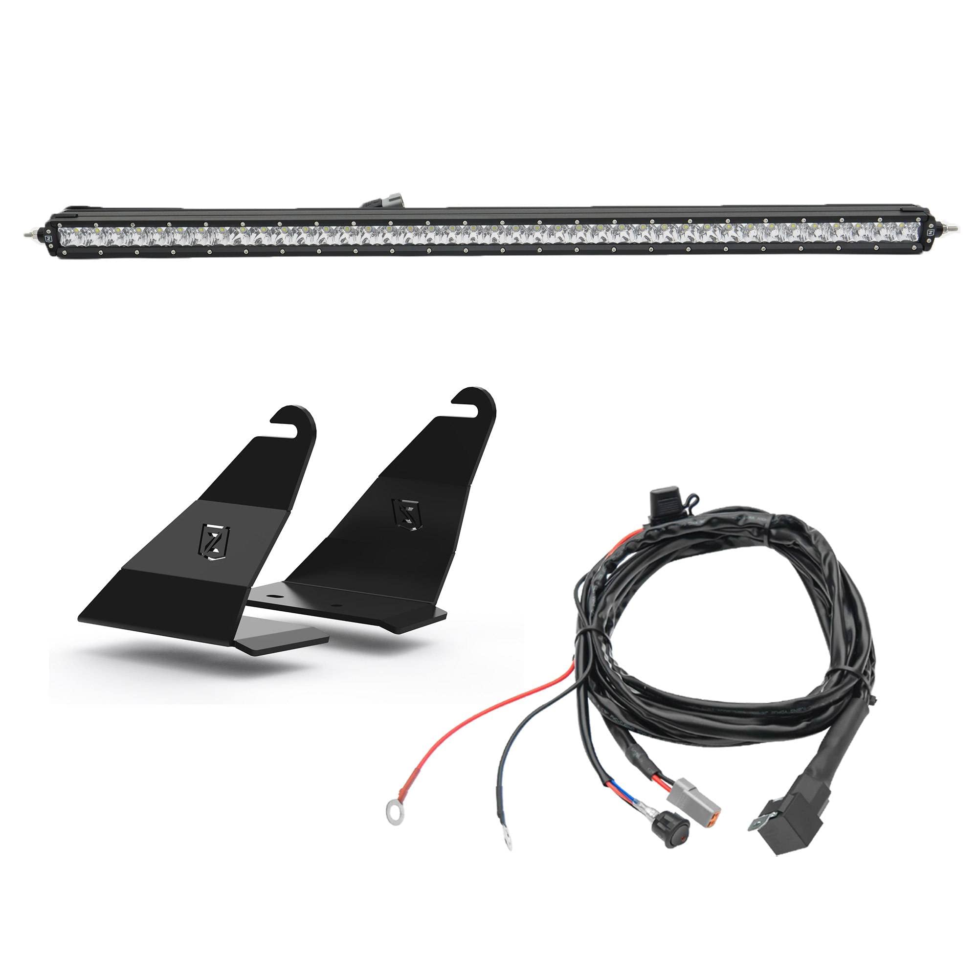 ZROADZ Front Roof LED Kit Z335401-KIT 2021-2022 Ford Bronco Black