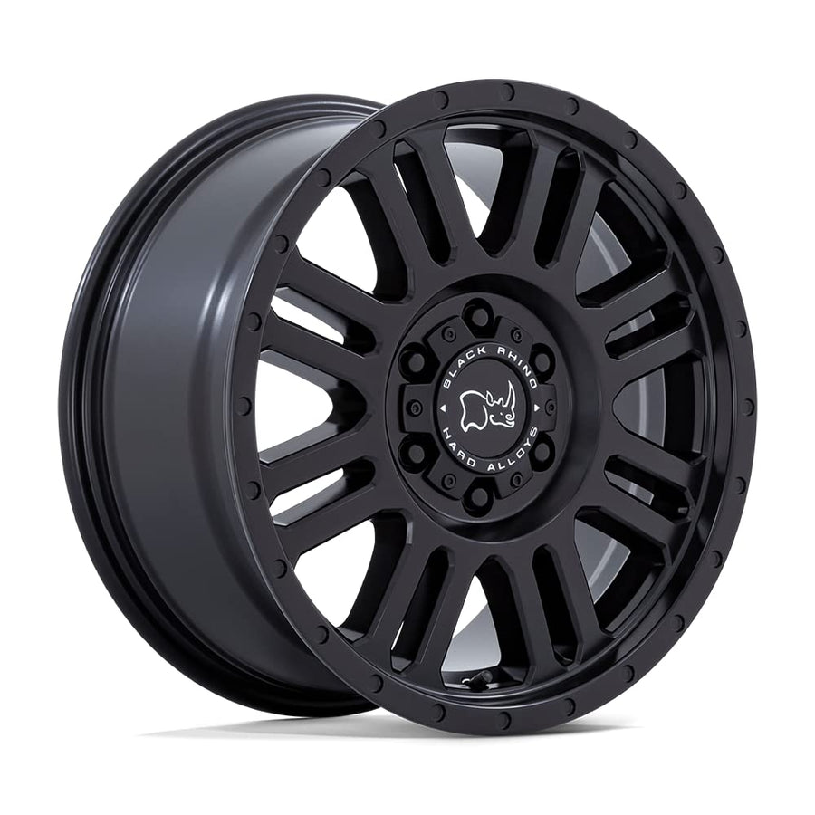 Black Rhino YELLOWSTONE Hard Alloys 17X8 5X130 6.27 45mm MATTE BLACK - 1780YWN455130M78