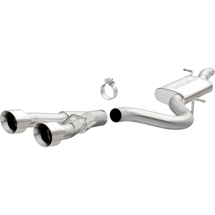 Performance Exhaust System MagnaFlow 15156: Cat-Back, Touring Series, For 2012-2013 Volkswagen Golf R