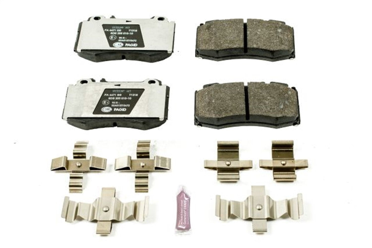 EuroStop Premium Brake Pads Power Stop ESP1010 w/Hardware INCLUDED IN EUROSTOP BRAKE KIT