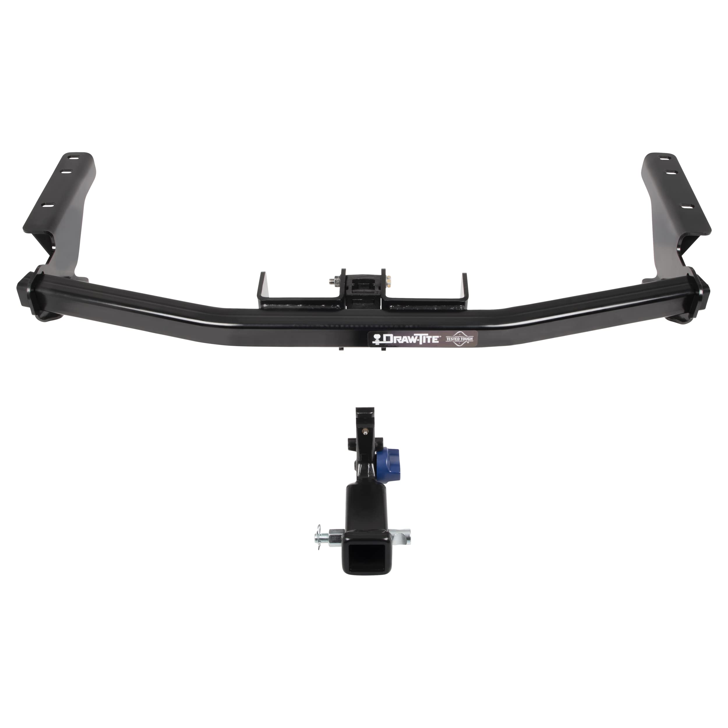 Hidden Hitch Draw-Tite 76904, Completely Hidden Trailer Hitch, 2 in. Removable Receiver, Black, Compatible with 2013 – 2020 Nissan Pathfinder, 2014-2021 Infiniti QX60