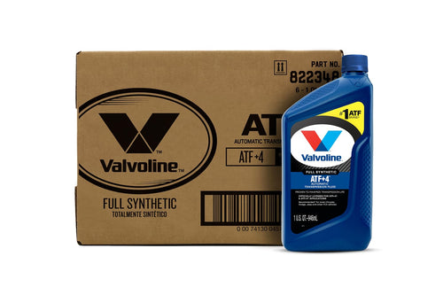 ATF +4 Valvoline Full Synthetic Automatic Transmission Fluid 1 QT, Case of 6
