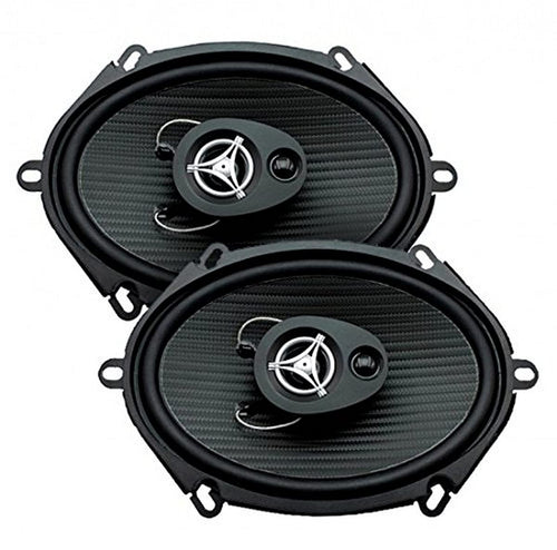 EF-573 Power Acoustik 5"x7" 3-Way Coaxial Speaker 200W