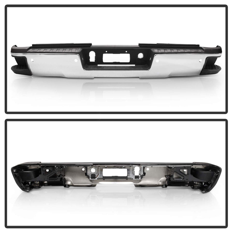 Rear Xtune Steel Bumper (RB-CS14-2500-WS-SET-C)