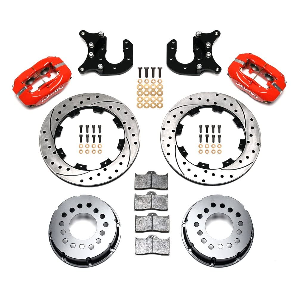 Red FDLI P/S Rear Kit, Drilled