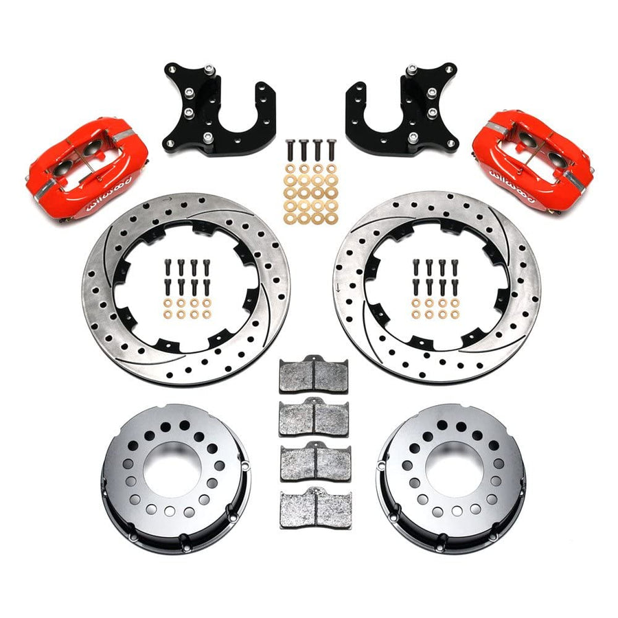 Red FDLI P/S Rear Kit, Drilled