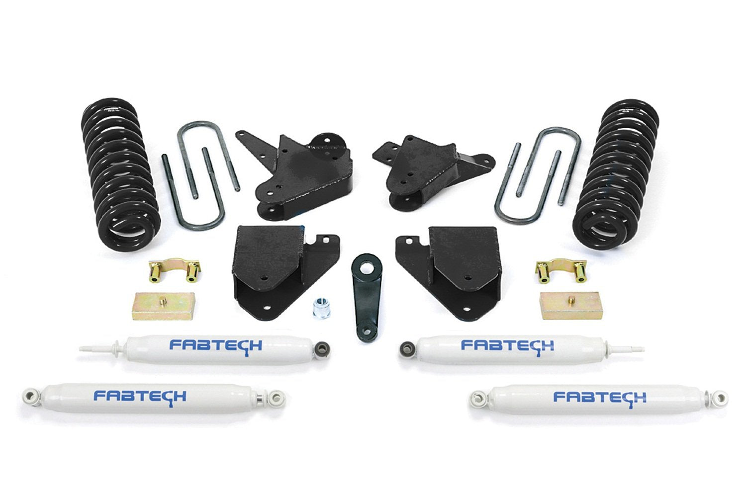 Fabtech K2060 Lift System Basic w/Shocks w/Performance Shocks 6 in. Lift Basic Lift System
