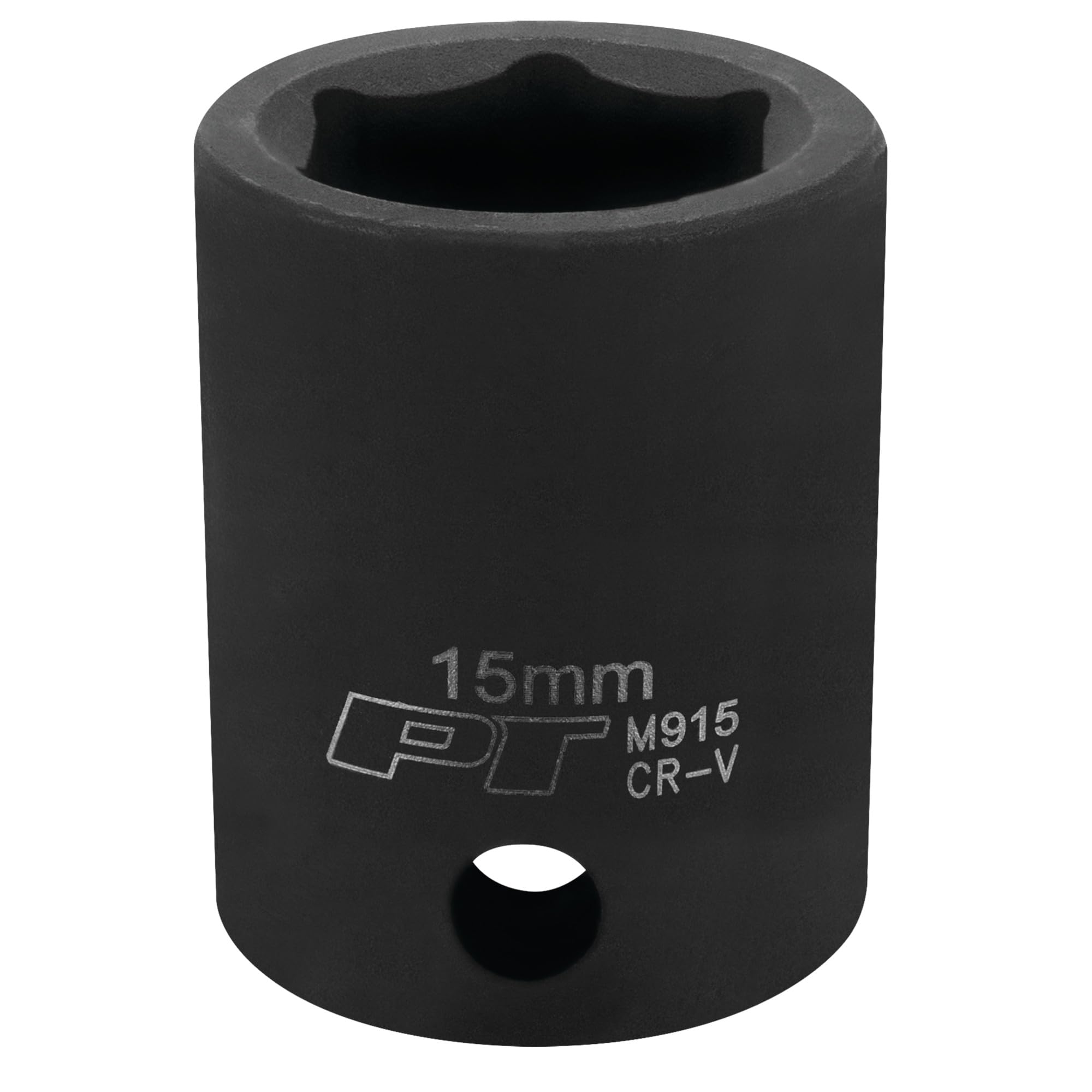 3/8-Inch Performance Tool M915 15mm 6pt Impact Socket