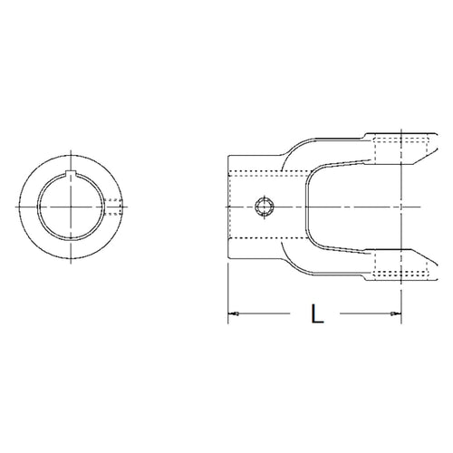 22-1131 Neapco Power Take Off End Yoke