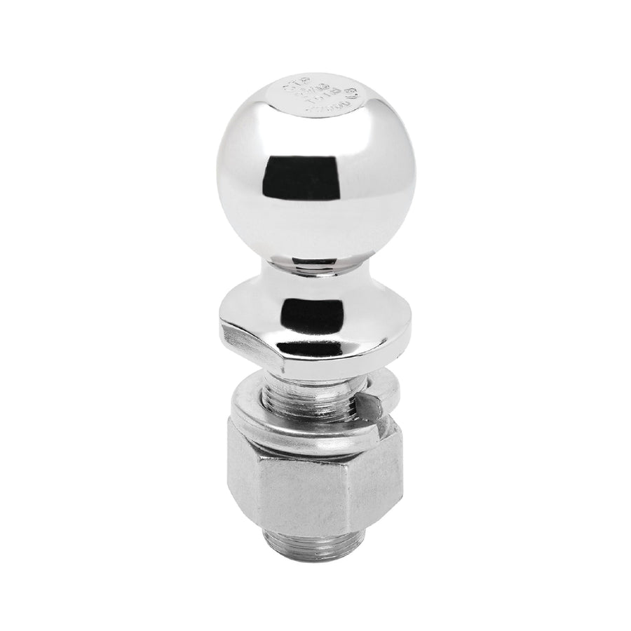 Trailer Hitch Ball Draw-Tite 63864, 2-5/16 in. Diameter, 25,000 lbs. Capacity, 1-1/4 in. Shank Dia, 2-1/2 in. Shank Length, Chrome