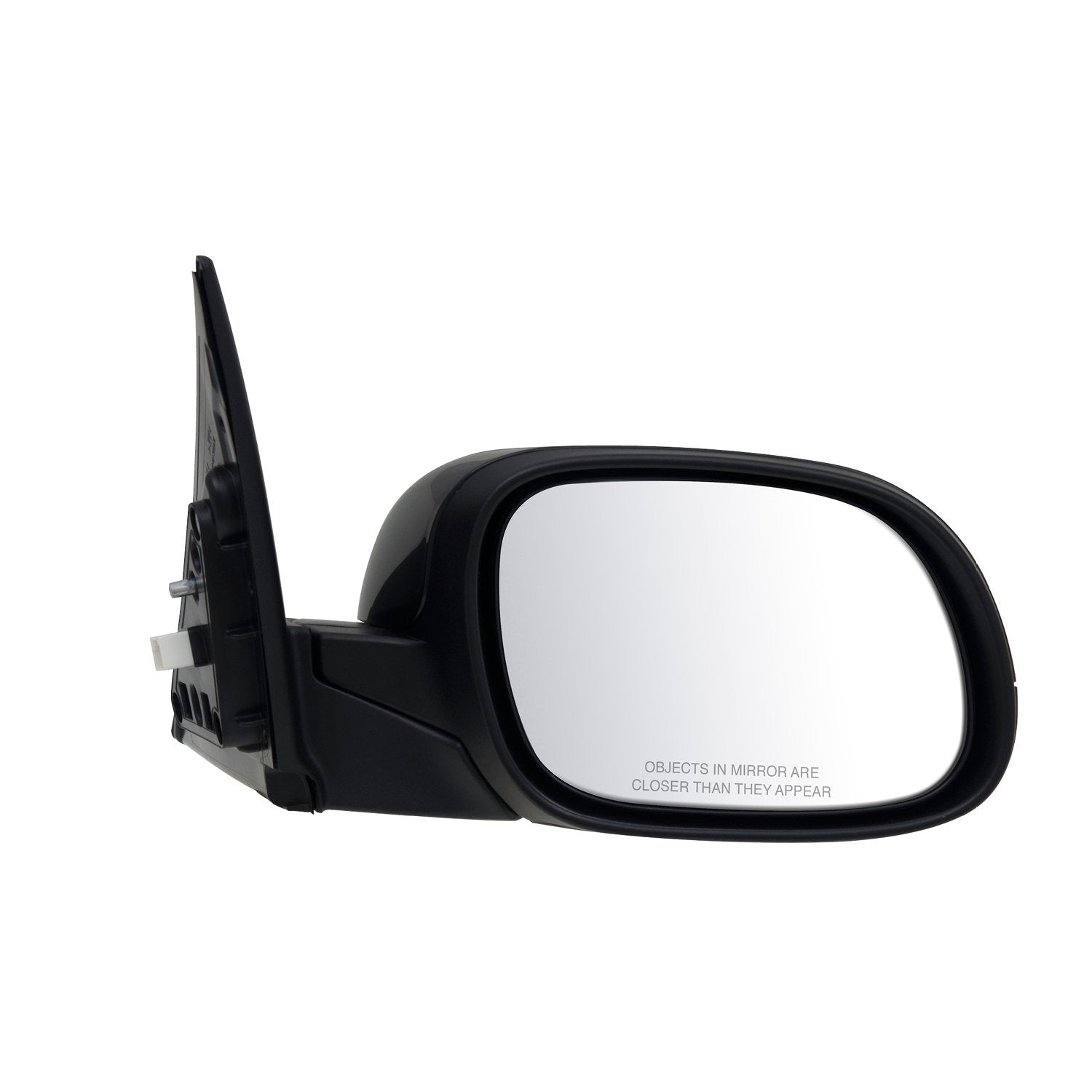 Fit System Mirror Passenger Side for Kia Soul, Textured Black w/PTM Cover, Foldaway, Power