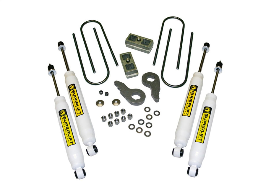 SUPERLIFT SUSPENSION RealTruck 2" Lift Kit for Ford F-150 | Complete Lift Kit with Front & Rear Shadow Series Shocks | K1003 | Fits 1997-2003 Ford F-150