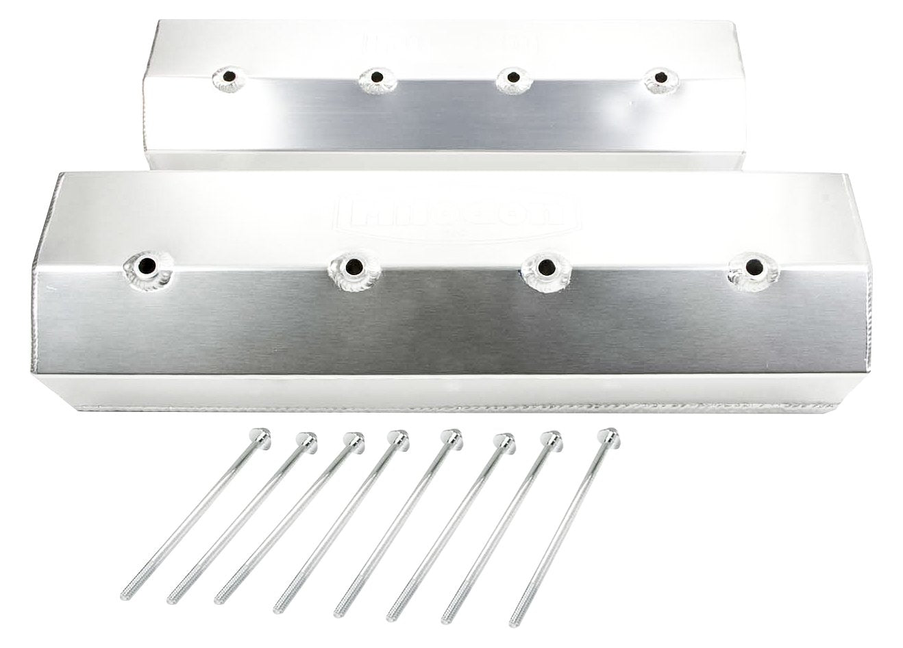 Fabricated Milodon 85905 Aluminum Valve Cover without Holes SBC