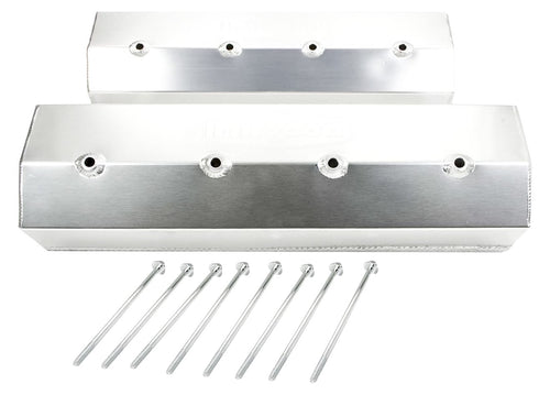 Fabricated Milodon 85905 Aluminum Valve Cover without Holes SBC