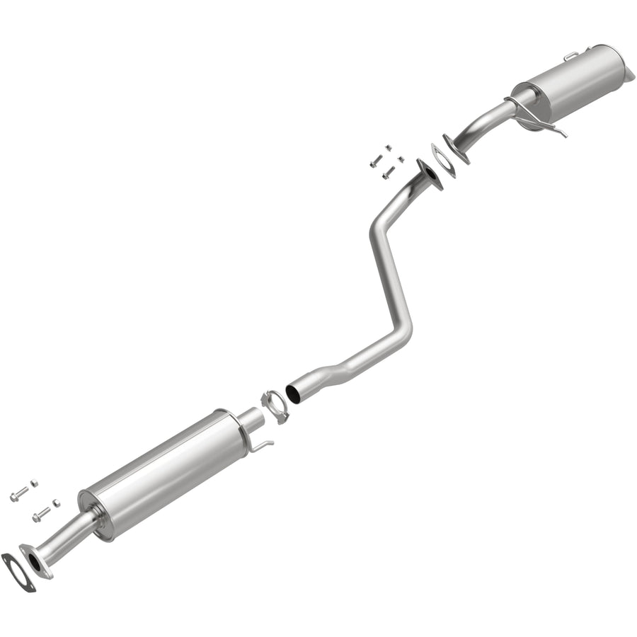 Replacement BRExhaust Exhaust System Kit 106-0869: Compatible with 2010-2011 Kia Soul 2.0L
