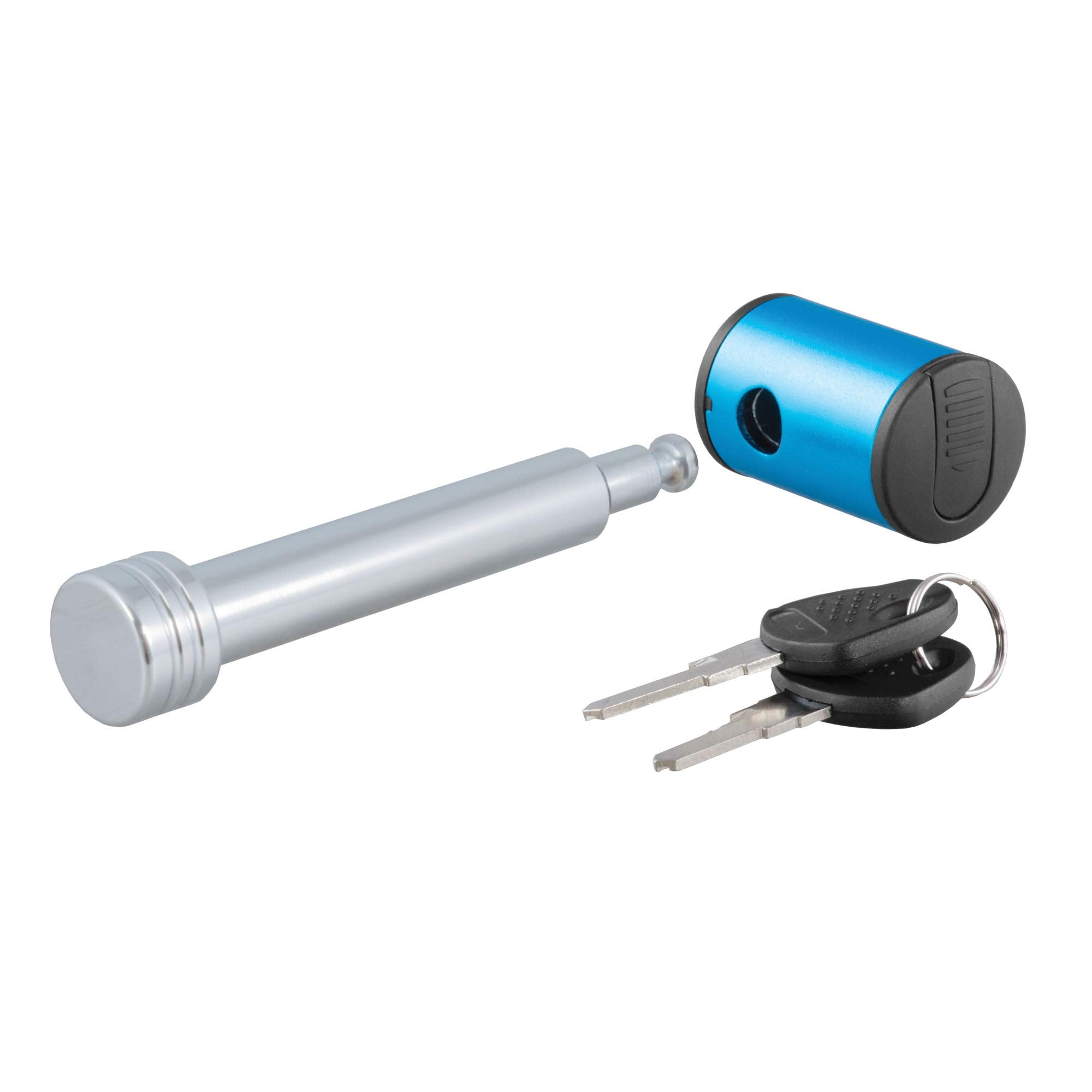 CURT Right-Angle Trailer Hitch Lock, 5/8-Inch Pin Diameter, Fits 2 or 2-1/2-Inch Receiver