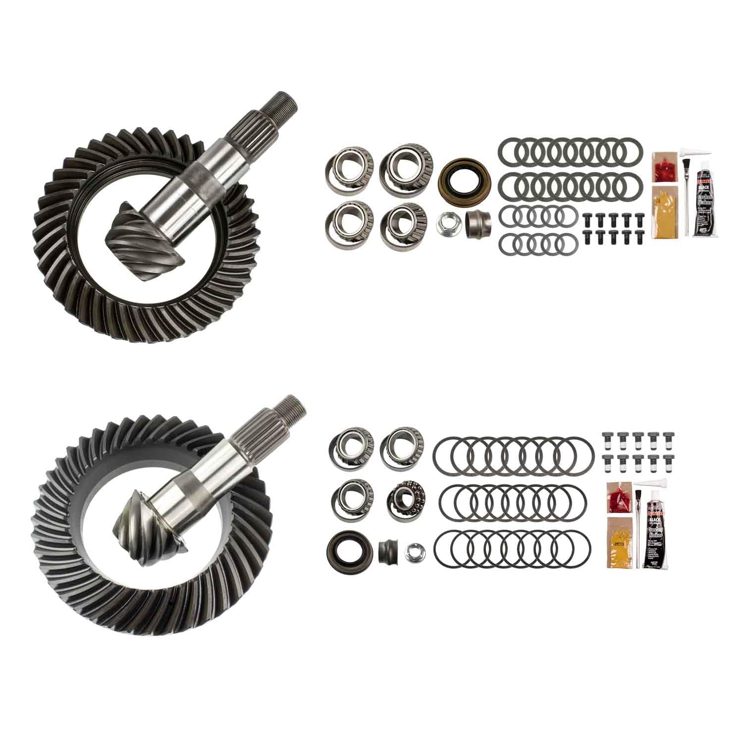 Motive Gear Differential Ring & Pinion MGK-141 Rebuild Kit, For Dana 30/35 JL Reverse Front & Rear Axles, Gear Ratio 4.56, 10/12-Bolt, 24 Spline, 9 Pinion & 41 Ring Tooth -Fits Jeep Wrangler JL