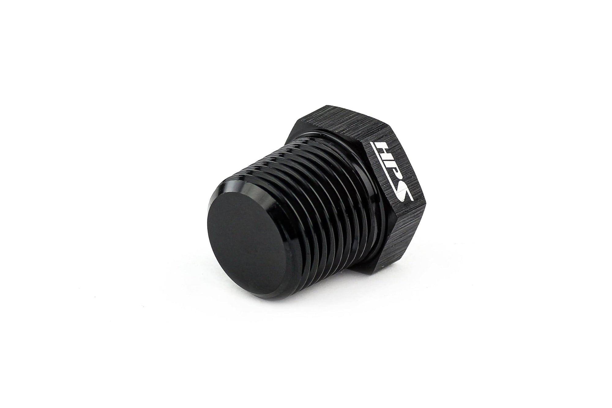 AN933-06 HPS NPT Hex Plug Fitting, Aluminum, Size: 1/4 NPT, Black