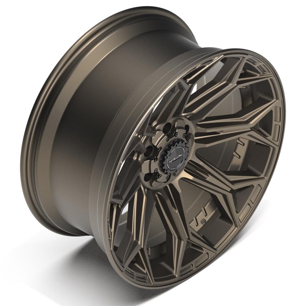 22 Inch 4PLAY Wheels Rim 4P83 Fits 6x135 & 6x139.7 22x10 Satin Bronze (1)