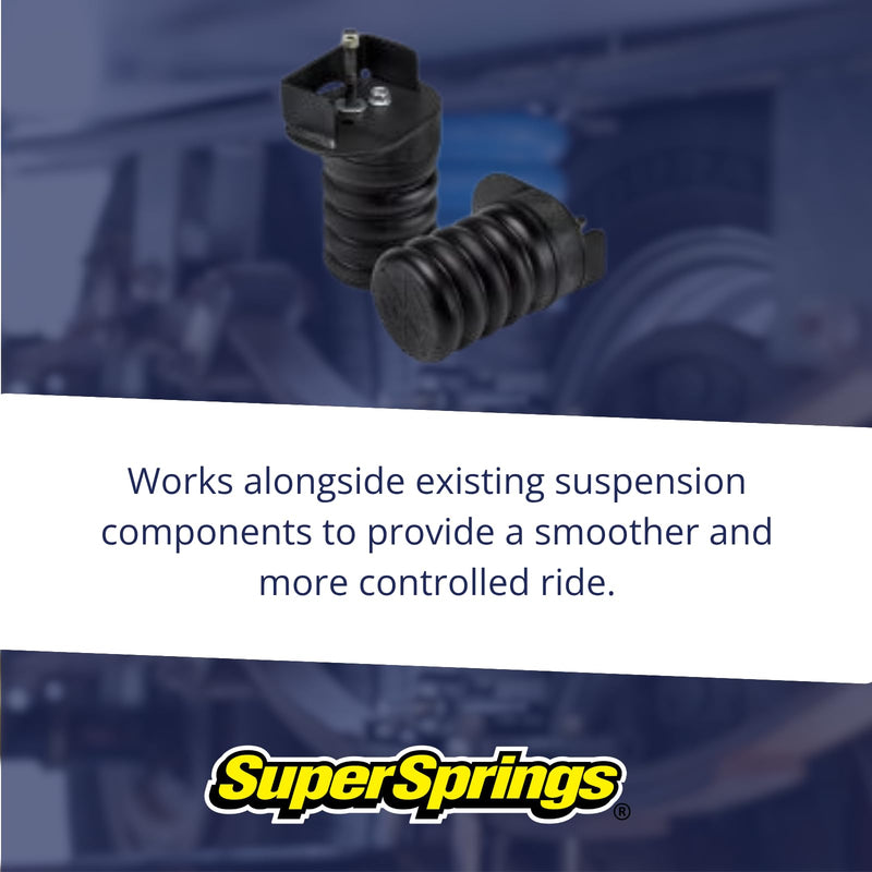 SumoSprings Rear for Ford E-350|E-450, Black | SuperSprings SSR-130-47