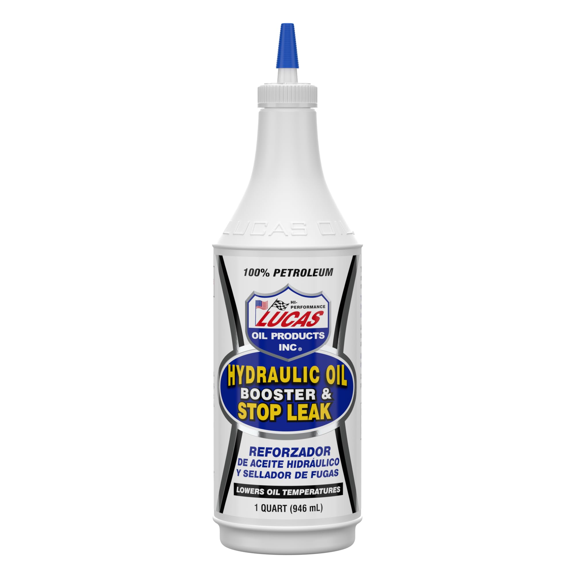Hydraulic Oil Booster and Stop Leak Lucas Oil 10019 - 1 Quart, White, 32 Ounce