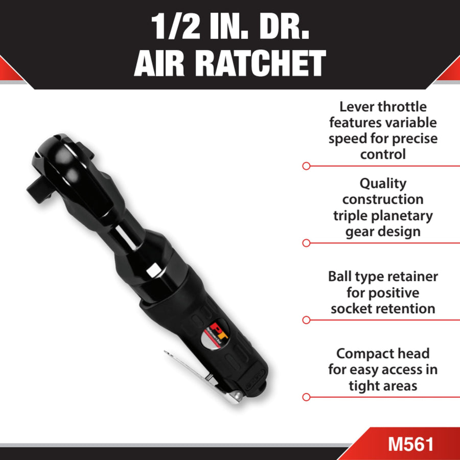 1/2-Inch Performance Tool M561 Air Ratchet