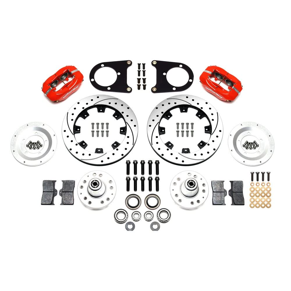 Red FDLI Front Kit,12.19", Drilled