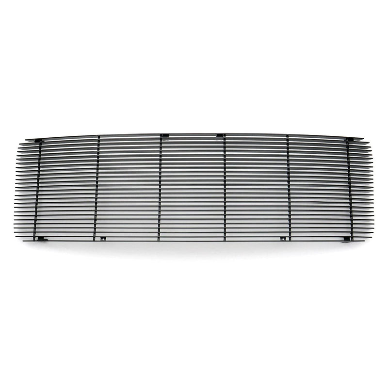 2013-2014 F-150 XLT Billet Grille, T-Rex Grilles Black, 1 Pc, Insert - PN #20572B