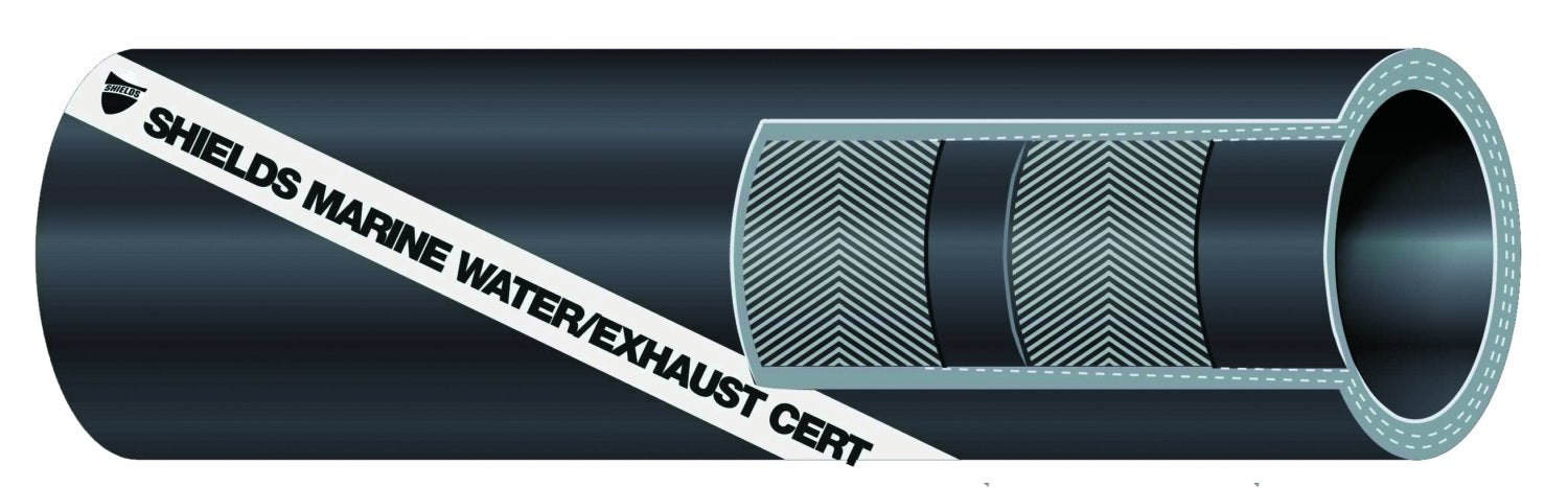 Marine Exhaust/Water Sierra International 116-200-1004 1 in. 12-1/2 ft. Length