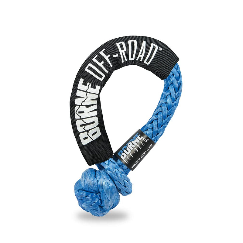 Borne Off-Road Mishimoto Soft Shackle, 7/16'', Blue