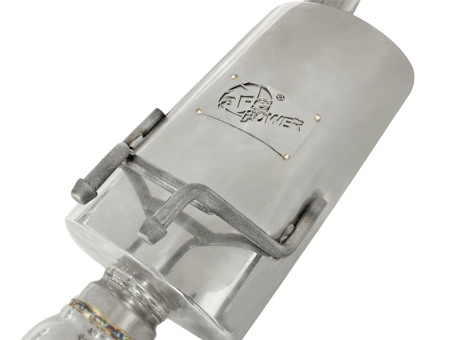 304 Stainless Steel aFe Axle-Back Exhaust System with Polished Tip for Honda Civic EX Sedan L4-1.8L Engine