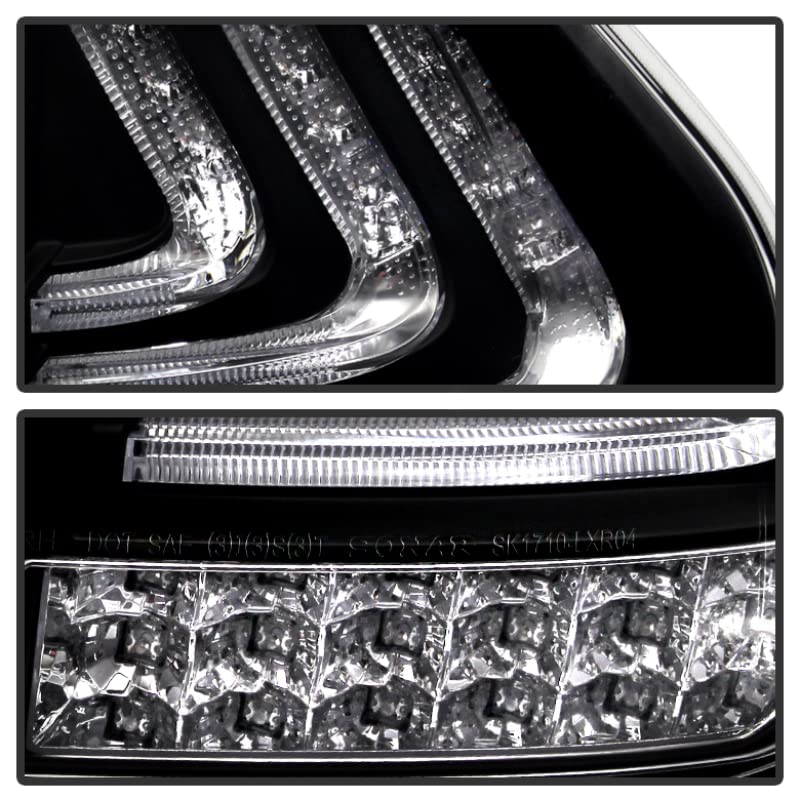 Lexus LED Tail Light Spyder Auto ALT-YD-LRX04-LED-BK