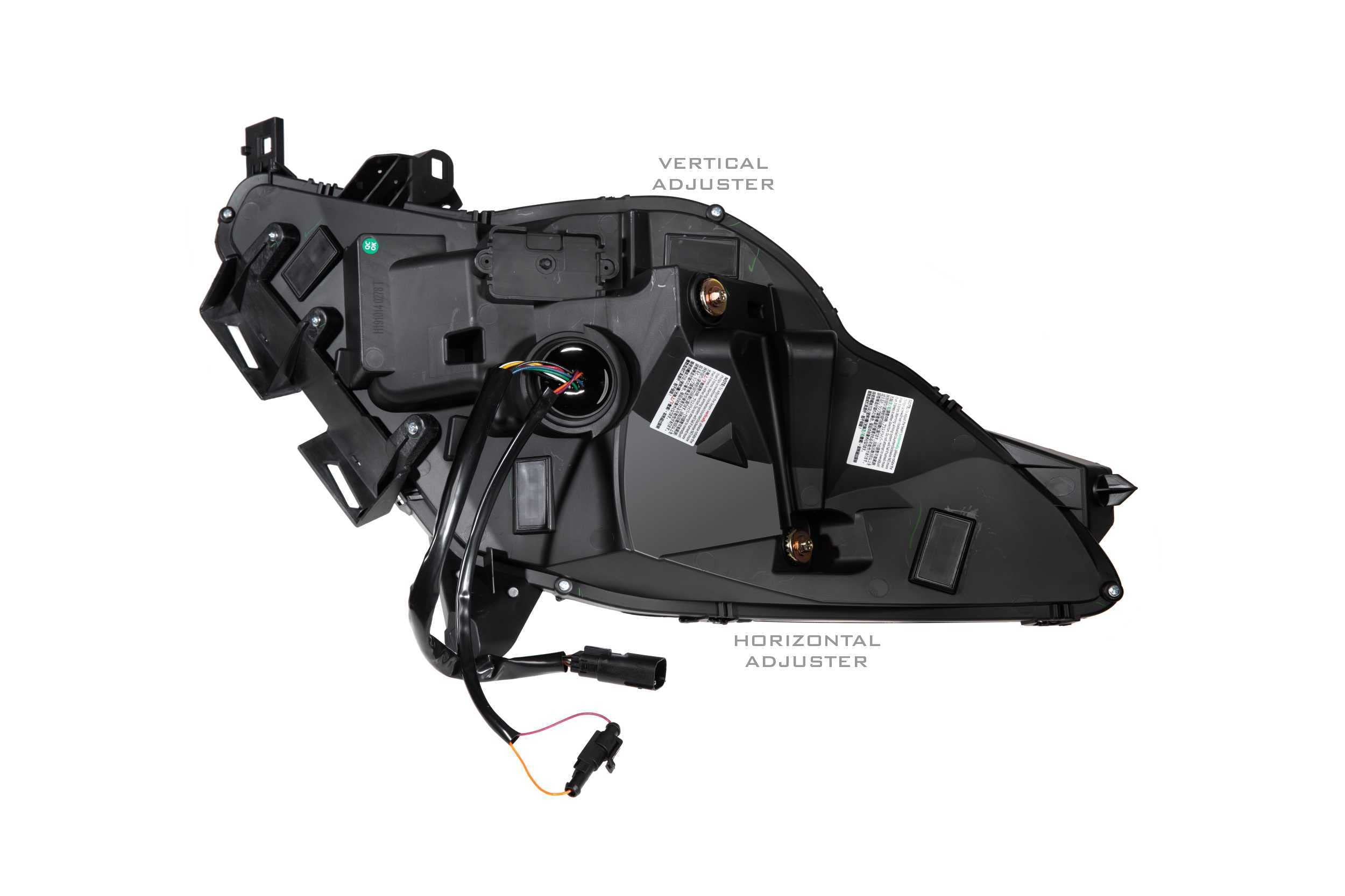 Morimoto LED XB Headlights, Plug and Play Headlight Housing Upgrade, Fits 2014-2019 Chevrolet Corvette C7, DOT Approved Assembly with Switchback Sequential Turn Signals & UV Coated Lenses (1x LF463)