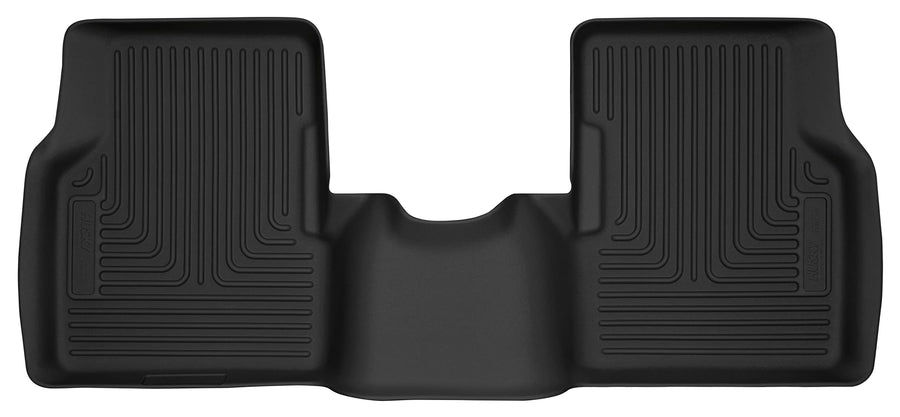 Husky Liners X-act Floor Mats Contour | Fits 2017-2025 Jeep Compass | 2nd Row, 1-pc Black - 52901