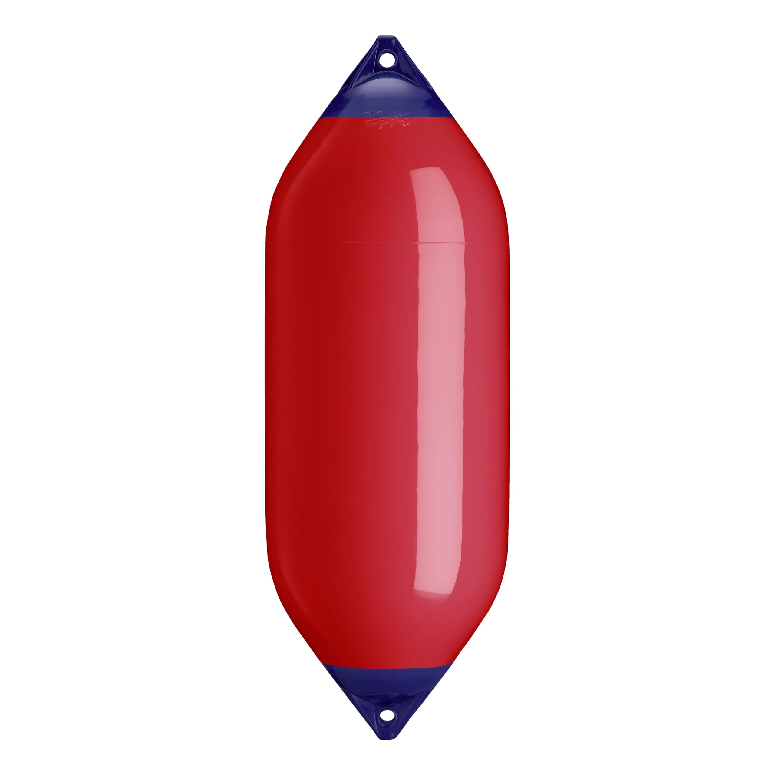 Polyform F-10 Standard Boat Fender F-Series Blue Ropehold - Classic Red