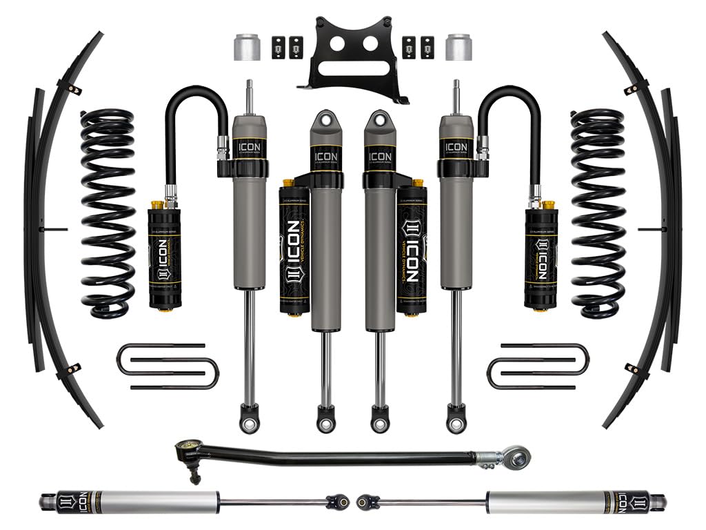 2020-2022 ICON Ford F-250/F-350 Super Duty 4WD Diesel, 2.5" Lift, Stage 5 Suspension System w/Expansion Packs