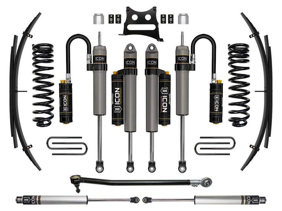 2020-2022 ICON Ford F-250/F-350 Super Duty 4WD Diesel, 2.5" Lift, Stage 5 Suspension System w/Expansion Packs